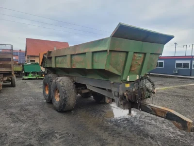 Przyczepa rolnicza skorupowa budowlana Krampe